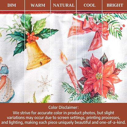 Maison d' Hermine Double Oven Mitts 100% Cotton Double Oven Glove (7"x35") | Heat Resistant BBQ Cooking Gloves with Loop Baking Kitchen Home Hotel Farmhouse Thanksgiving Christmas - Chromo