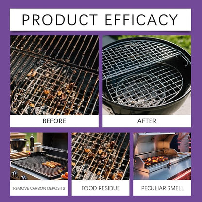 Fast Acting Heavy Duty Grill Degreaser Spray, Remove It-All Grill Cleaner & Degreaser Spray, Removes Carbon Deposits, Food Residue & Smoky Stains, 4 Fl Oz, Spray Bottle