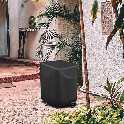 iCOVER Electric Grill Cover for 40in Vertical Smoker, Masterbuilt, for Charbroil, for Dyna Glo and More, Durable & Waterproof, 23L x 17W x 39H