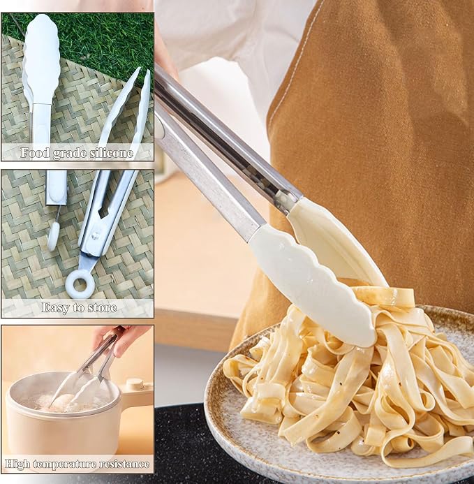 Camping Cooking Utensils Set, Silicone Cookware for Travel BBQ