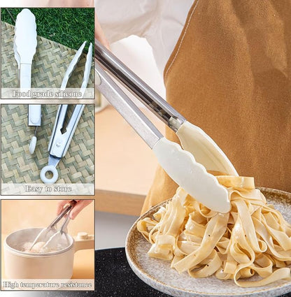 Camping Cooking Utensils Set, Silicone Cookware for Travel BBQ