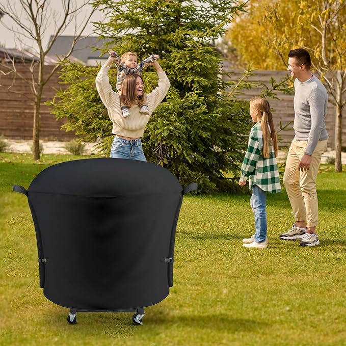 Outdoor Grill Cover Fits Cuisinart 22" CGG-888 360 Griddle Cooking Center, Cover Geny Waterproof 600D Heavy Duty 360° Gas Grill Covers, 30" L x 30" D x 46" H.