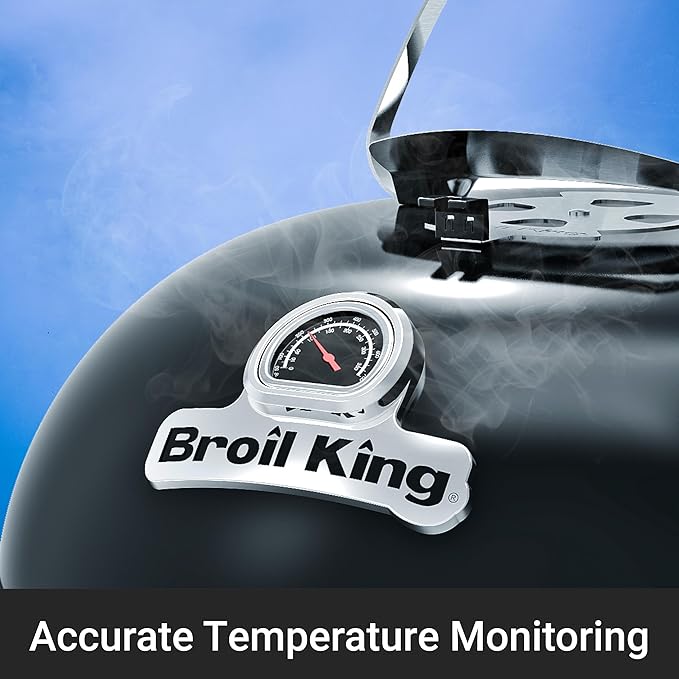 Broil King 400010 Kettle 18.5-IN Charcoal Grill in Black