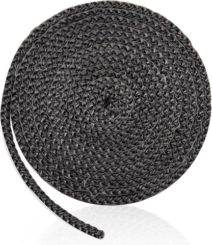 Criditpid 1-00-2312 Door Glass Gasket fo Harman P35i, P38, P43, PC45, P61, P68, PF100, Absolute 43 Pellet Stove, Harman Coal & Wood Stoves, Self-Adhesive Flat Gasket Tape fo Harman Pellet Stoves