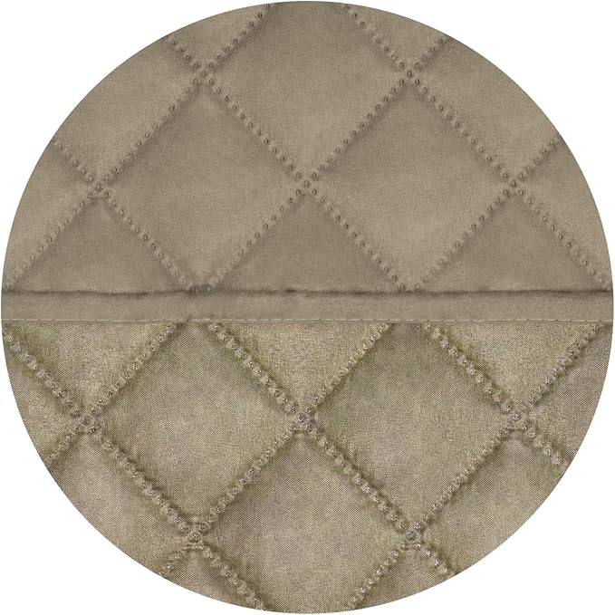 PureFit Reversible Quilted Sofa Cover Dog Couch Covers for Sofa, 28 in | Beige/Beige, Water Resistant Couch Protector, Washable Pet Couch Cover with Non Slip and Elastic Straps For Kids