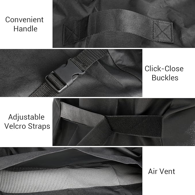 Outdoor Heavy Duty Waterproof Grill Cover for Blackstone Original 44 inch 5 Burner Griddle Cover 1568,Black stone Bronco 5-Burner 44" Omnivore Propane Grill Cover 2426 for Blackstone Grill Accessories