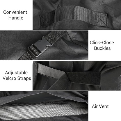 Outdoor Heavy Duty Waterproof Grill Cover for Blackstone Original 44 inch 5 Burner Griddle Cover 1568,Black stone Bronco 5-Burner 44" Omnivore Propane Grill Cover 2426 for Blackstone Grill Accessories