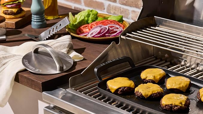 Le Creuset Stainless Steel Grill Press, 7 inch