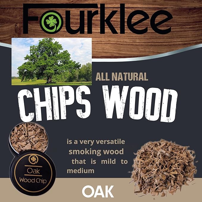 Wood Chips for Cocktail Smoker - Whiskey Smoker - 6 Pack