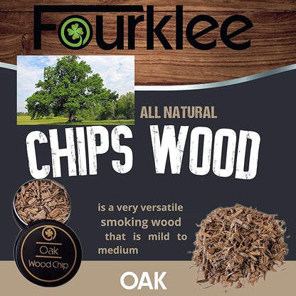 Wood Chips for Cocktail Smoker - Whiskey Smoker - 6 Pack