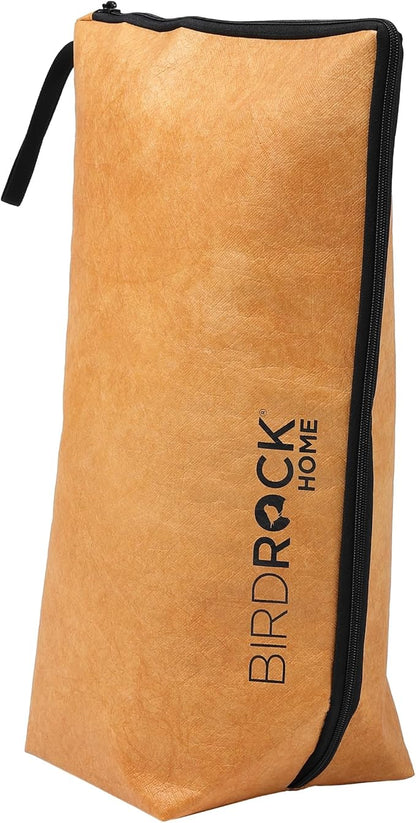 BIRDROCK HOME BBQ Resting Bag - Triple Layer Insulated Meat Resting Bag with Wide Zipper Opening, Premium Quality Tyvek, Portable, Reusable, 21.4" x 16" - Ideal for Briskets, Shoulders, & Large Cuts