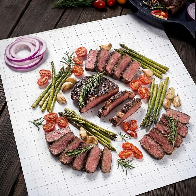 Patelai 30 Pcs Disposable Cutting Boards 24" x 18" Large Heavy Duty Cutting Boards Paper Sheets Mats Drawer Liner for BBQ, Camping, Hunting and Catering