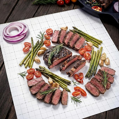 Patelai 30 Pcs Disposable Cutting Boards 24" x 18" Large Heavy Duty Cutting Boards Paper Sheets Mats Drawer Liner for BBQ, Camping, Hunting and Catering