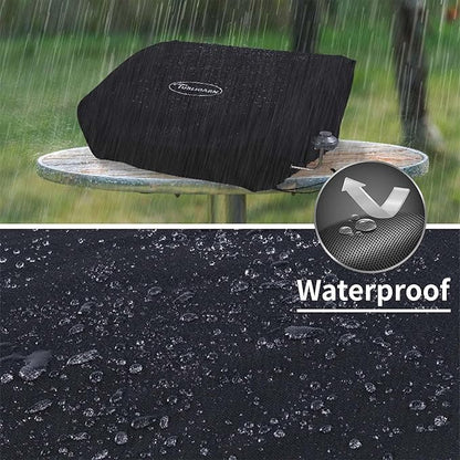 Designed for the Blackstone 17-inch Grill, This Dedicated Cover for the Blackstone 17-inch Heavy-Duty Grill is Made of 600D Oxford Fabric and Provides Waterproof Protection