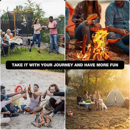 Onlyfire Santa-Maria Style Rotisserie Rotating System for Solo Stove Yukon 27" Smokeless Fire Pit