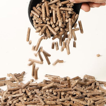 Oak Wood Pellets – 100% Natural Hardwood for Pizza Oven & Smoker – Kiln-Dried, Additive-Free Fuel – Compatible with Ooni & Pellet Pizza Ovens – 10lb Bag
