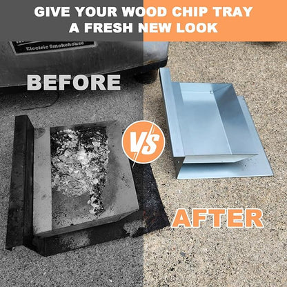 Wood Chip Tray for Masterbuilt 30 Inch Digital Electric Smoker, Wood Chip Loader for Masterbuilt 20070511 20072414 20071111 20071011 20072514 Replacement Parts for 9007100018 990070024