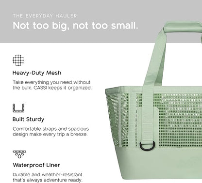 MISSION Boat Gear CASSI Heavy-Duty Outdoor Tote and Waterproof Marine-Grade Mesh Boat Bags