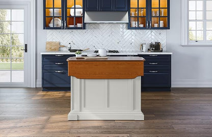 homestyles Americana Off-White Kitchen Island
