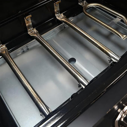 Dyna Glo Grill Replacement Parts, Grease Tray with Catch Pan | Gas Grill Grease Tray Adjustable Drip Pan Fits 4/5 Burner Nexgrill Charbroil Kenmore Expert Grill 24"-30" Universal size
