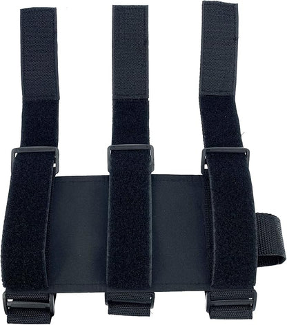 Car Roll Bar Fire Extinguisher Holder Replacement for Jeep Wrangler CJ YJ TJ LJ JK JKU JL JLU, Polaris Ranger RZR General RS1, Can Am Maverick X3 & More - Adjustable Extinguisher Mount Strap