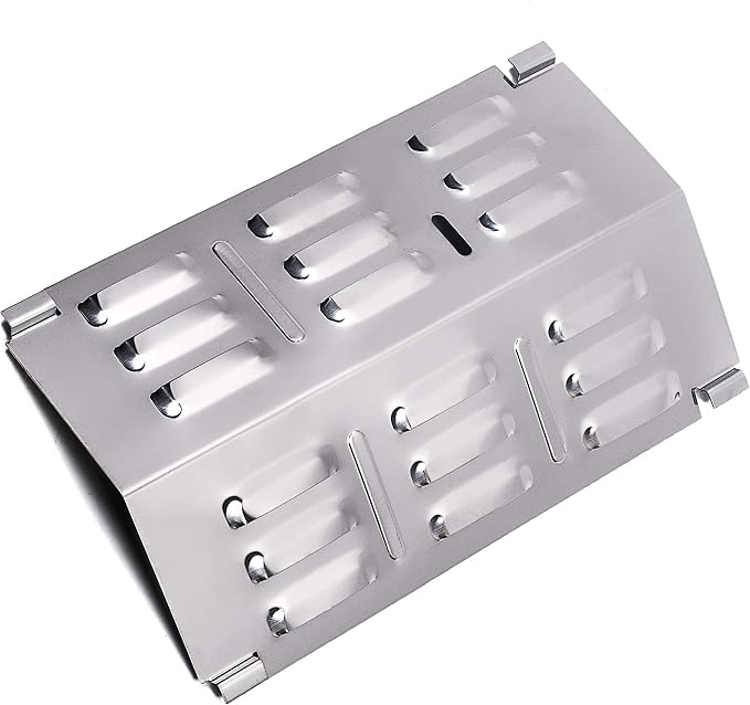 Stainless Steel Grill Flavorizer Bar Replacement for Weber 9201 and Gas Go-Anywhere Grill, Grill Heat Shield for Weber Go-Anywhere Gas Grills