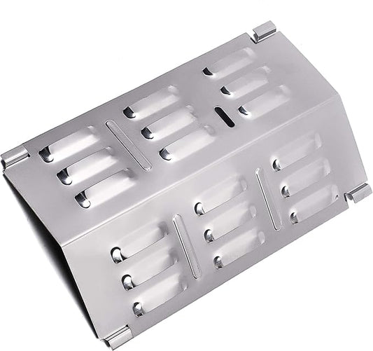 Stainless Steel Grill Flavorizer Bar Replacement for Weber 9201 and Gas Go-Anywhere Grill, Grill Heat Shield for Weber Go-Anywhere Gas Grills