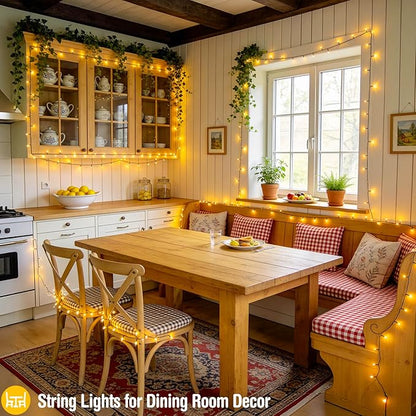 JMEXSUSS 500 LED Christmas Lights Outdoor, Classroom String Lights Plug in | 173ft, 8 Modes, Remote Control, Waterproof Warm White Christmas Tree Lights for Outside Ceiling House Xmas Classroom Decor