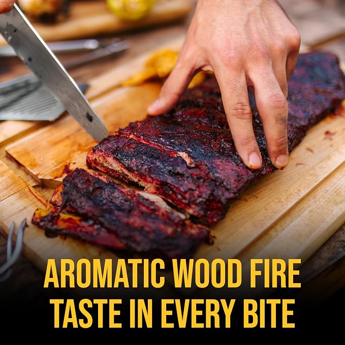 FOGO Coco Briquets All-Natural Charcoal Made from Coconut Shells, Long-Lasting Clean Burning BBQ Fuel for Grilling and Smoking, 15 lb Bag