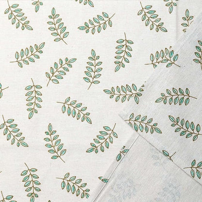 YiHomer Pastoral Rectangle Tablecloth - 52 x 70 Inch Table Cloth - Washable Table Cover with Wrinkle Resistant for Restaurant, Picnic, Bistro, Indoor and Outdoor Dining, Green Leaf
