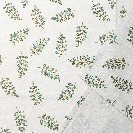 YiHomer Pastoral Rectangle Tablecloth - 52 x 70 Inch Table Cloth - Washable Table Cover with Wrinkle Resistant for Restaurant, Picnic, Bistro, Indoor and Outdoor Dining, Green Leaf