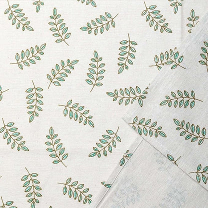 YiHomer Pastoral Round Tablecloth - 60 Inch Dia. Table Cloth - Washable Table Cover with Dust-Proof Wrinkle Resistant for Restaurant, Picnic, Bistro, Indoor and Outdoor Dining, Green Leaf