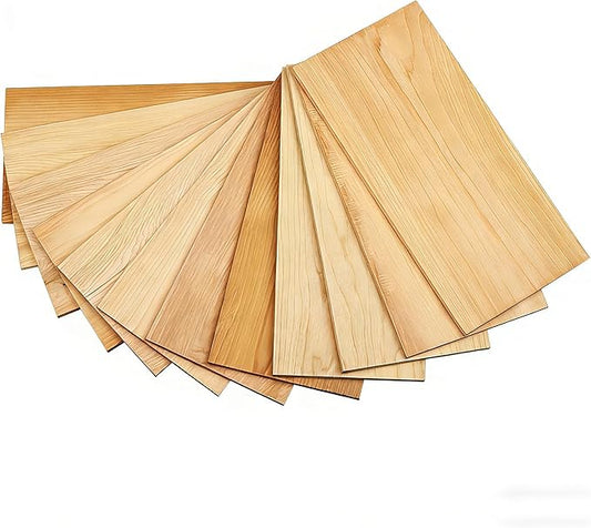 8-Pack 15x5.5 '' Cedar Grilling Planks for Salmon – Natural BBQ Wood Boards for Grilling & Smoking