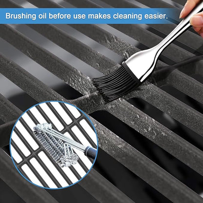 Cooking Grates for Charbroil Performance Grill - 463377017, 463347017, 463376018 463376117 463377117 4 Burner 475 Cart Liquid Propane Gas Grill, Cast Iron, 18 Inch