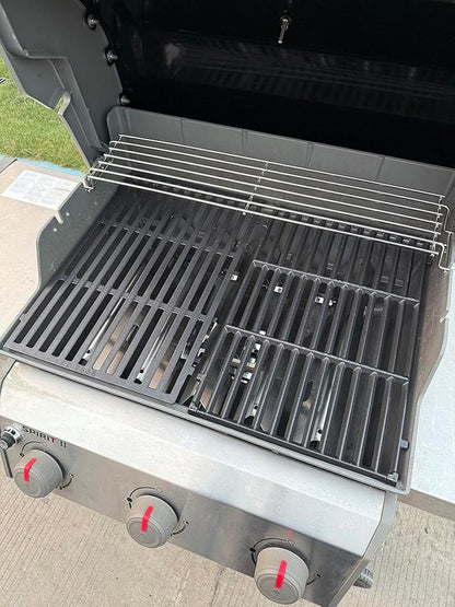 GS4 Spirit II Grill Parts for Weber Spirit II/I 300 SER E310 E320 GS4 Spirit 2 Grill Replacement Parts Accessories for Weber 7636 69797 67046 3400302 Flavorizer Bars&7638 7856 7860 Webber Grill Grates