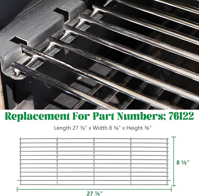 Warming Rack for Pit Boss 820 Series Upper Cooking Grate Grid Pitboss 820D 820FB 820PS1 850PS2 Sportsman Holding Rack Wood Pellet Smoker Grill Replacement Parts 76122