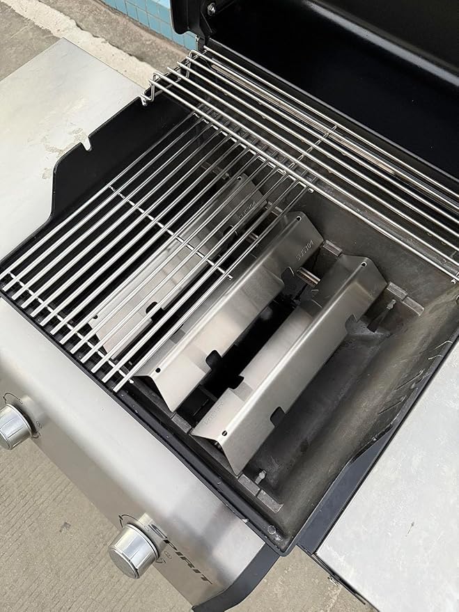GS4 Spirit 2 Grill Parts for Weber Grill Parts Spirit II 200 SER, Replacement for Weber GS4 Spirit 2 Flavorizer Bars 7635 67045 68842, 67060 Heat Deflector, 7637 Grates, 67024 69785 67102 Burner Tubes