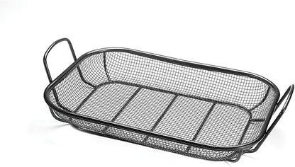 Outset 11 x 16.5 x 4.25 inches, Non-Stick Mesh Roasting Pan