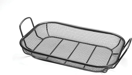 Outset 11 x 16.5 x 4.25 inches, Non-Stick Mesh Roasting Pan