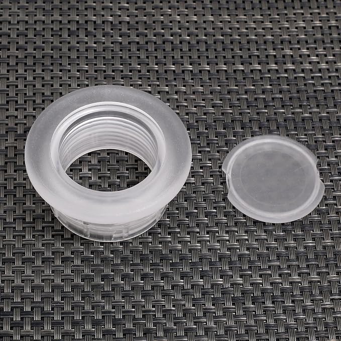 SUQ I OME Parasol Umbrella Hole Ring Plug and Cap Set, for Parasol Umbrella Table Hole Cover Insert