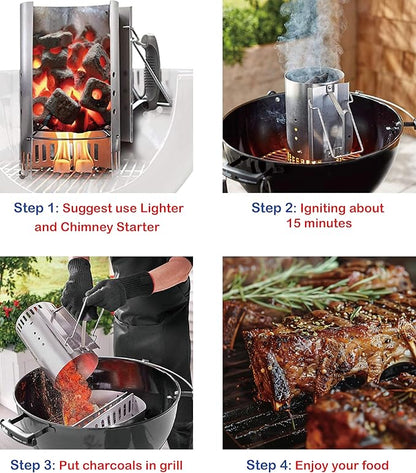Bamboo Charcoal Grill Cubes, 28 pcs – 100% Natural, Eco-Friendly BBQ Fuel, High Heat (700℃) & Long Burn (5h)_2.2 lbs/1 kg Pack