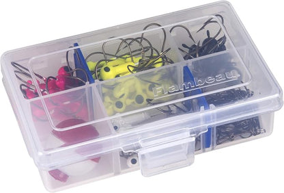 Flambeau Outdoors 1002 Tuff Tainer 6 Compartments, 2 Zerust Dividers, Clear