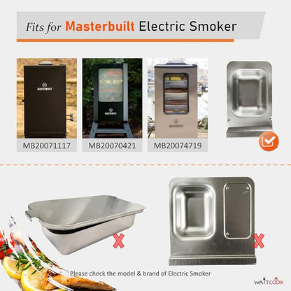 Wood Chip Tray Replacement Parts 9007140023 for Masterbuilt 30 and 40 Inch Digital Electric Smoker