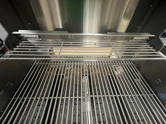 Mont Alpi 27.5"W x 6.0"D Replacement Premium Heavy Duty Stainless Steel Warming Rack for MA-957RS / MA-957FCRS and Black MA-957 / MA-957FC Compact 70"W x 24"D Outdoor Kitchen Island BBQ Grill Models