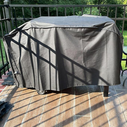 28 inch Blackstone Griddle Cover，600D Heavy Duty Waterproof Anti-UV Canvas Flat Top BBQ Cover for Blackstone 28'' Outdoor Cooking Gas Grill Griddle Station,