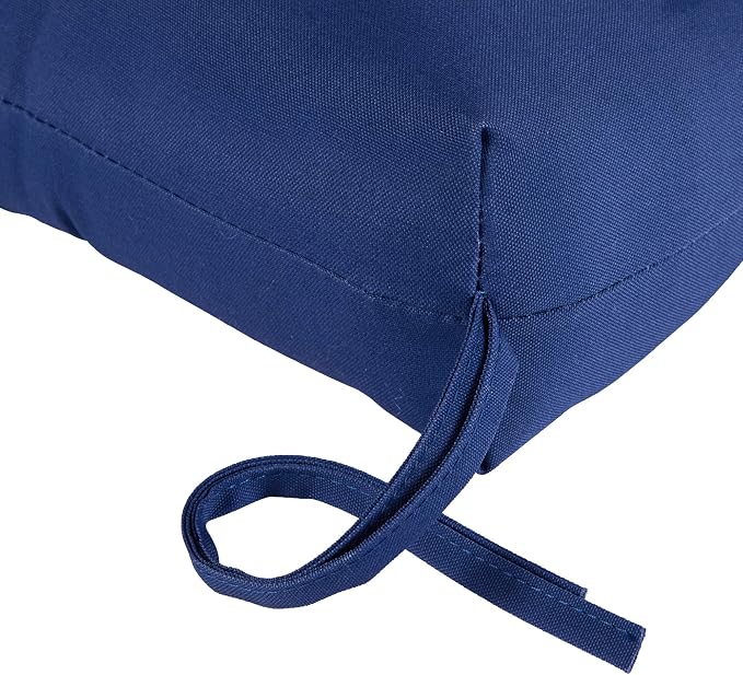 Greendale Home Fashions 72 x 22-inch Outdoor Chaise Lounge Cushion, Blue