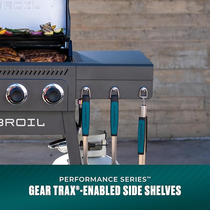 Charbroil Performance Series 4-Burner Gas Grill Cart, Gray - 463253825