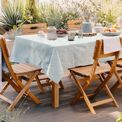 Outdoor Tablecloth with Umbrella Hole Umbrella Tablecloth Patio Tablecloths with Zipper for Courtyards, Terraces, and Beaches 60 x 84 in