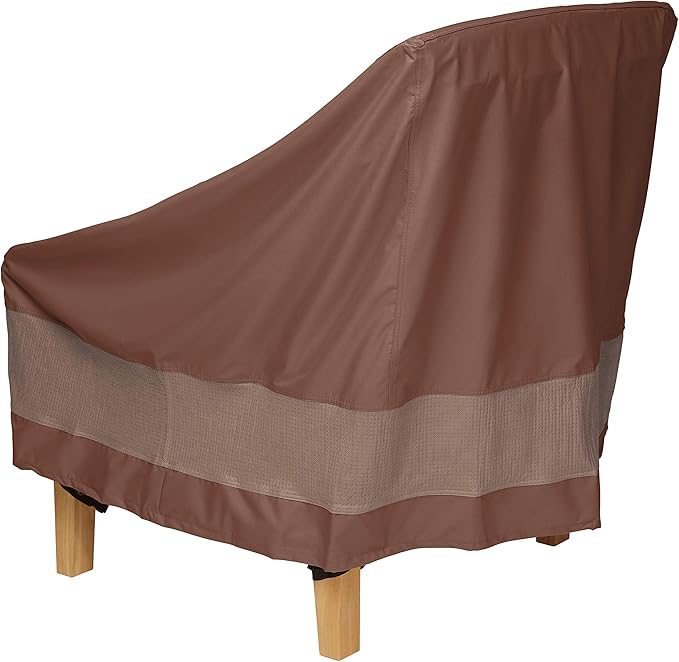 Duck Covers Ultimate Waterproof Patio Lounge Chair Cover, All Weather Protection, Durable Outdoor Lawn Patio Furniture Covers, 30W x 35D x 36H inch, Patio Chair Covers for Outdoor Furniture