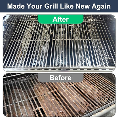 Criditpid Grill Replacement Parts for Nexgrill 6 Burner 720-0896B 720-0896 720-0896E 720-0896C 730-0896, Stainless Steel Grill Grates, Heat Plates, Burners & Ignitors Kit for Nexgrill Evolution Grill.